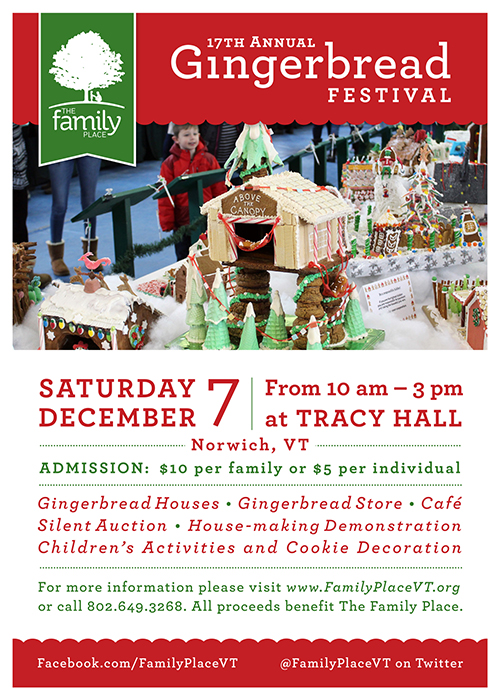 17th Annual Gingerbread Festival ‹ The Family Place A Parent Child